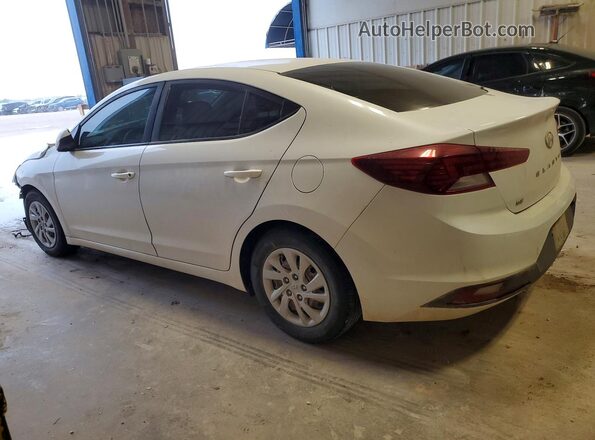 5NPD74LF4KH415901 2019 HYUNDAI ELANTRA Белый Задняя левая четверть