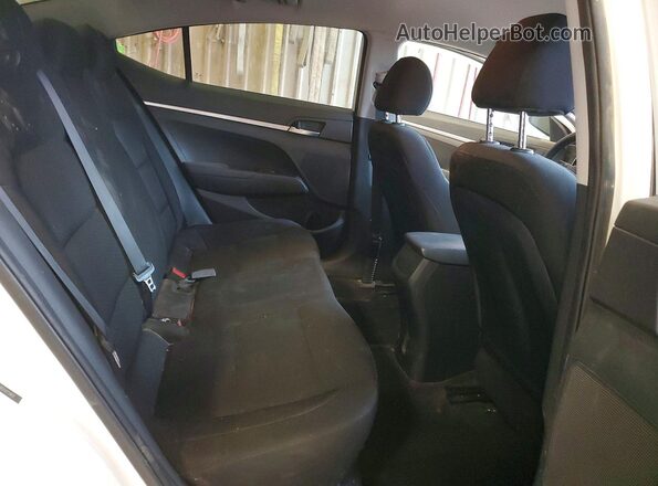 5NPD74LF4KH415901 2019 HYUNDAI ELANTRA Белый Вид задних сидений