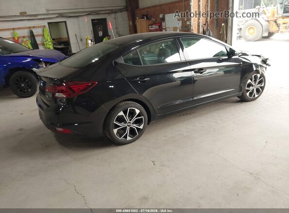 5NPD74LF4KH421374 2019 HYUNDAI ELANTRA Black Rear right