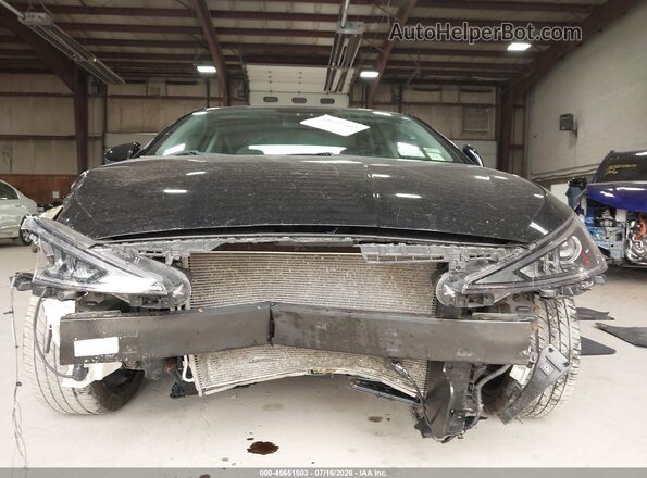 5NPD74LF4KH421374 2019 HYUNDAI ELANTRA Black Front view