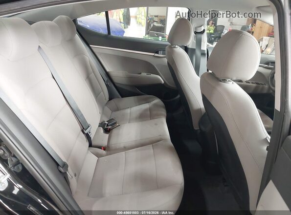 5NPD74LF4KH421374 2019 HYUNDAI ELANTRA Black VIN sticker view