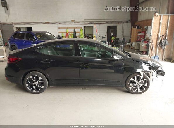 5NPD74LF4KH421374 2019 HYUNDAI ELANTRA Black 360 interior view