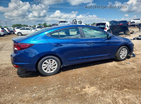5NPD74LF4KH460272 2019 HYUNDAI ELANTRA Blue Tył prawy