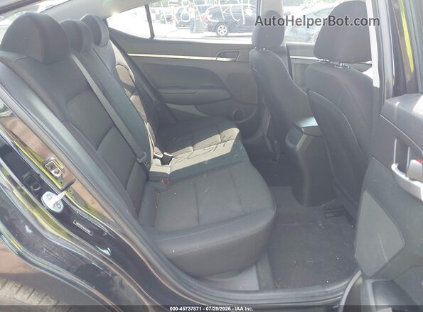 5NPD74LF4KH470493 2019 HYUNDAI ELANTRA Black Вид наклейки з VIN-кодом