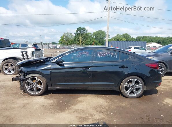 5NPD74LF4KH470493 2019 HYUNDAI ELANTRA Black 