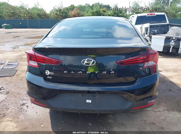 5NPD74LF4KH470493 2019 HYUNDAI ELANTRA Black 