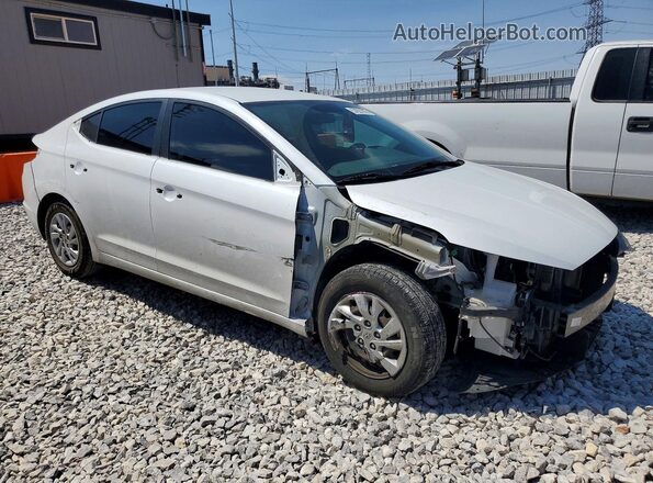 5NPD74LF4KH480277 2019 HYUNDAI ELANTRA White Передня права чверть