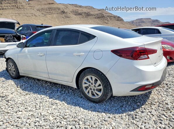 5NPD74LF4KH480277 2019 HYUNDAI ELANTRA White Задня ліва чверть