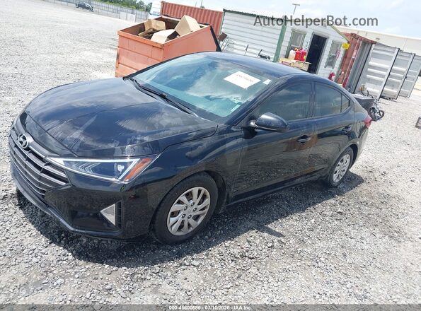5NPD74LF4KH494017 2019 HYUNDAI ELANTRA Черный Передняя левая четверть