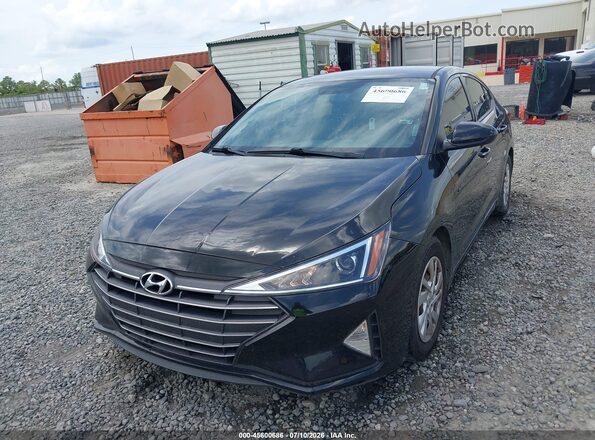 5NPD74LF4KH494017 2019 HYUNDAI ELANTRA Черный Вид спереди
