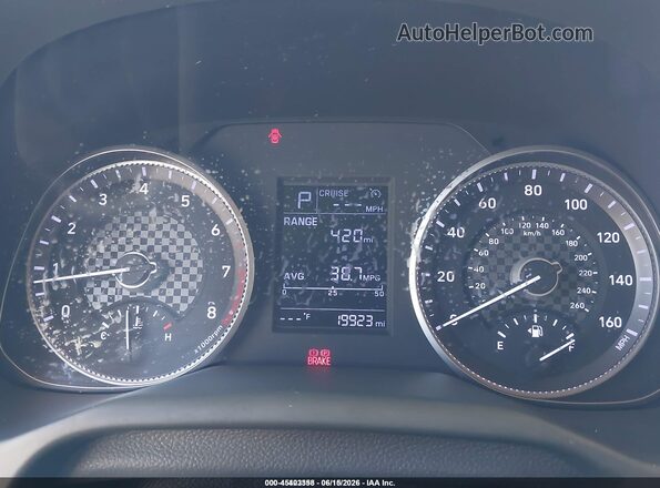 5NPD74LF4KH495443 2019 HYUNDAI ELANTRA Серебряный Вид задних сидений