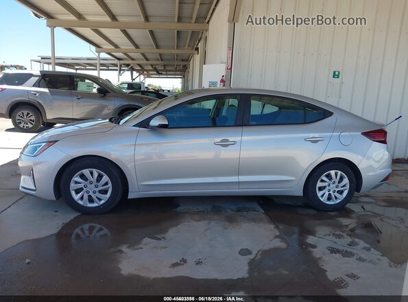 5NPD74LF4KH495443 2019 HYUNDAI ELANTRA Серебряный 