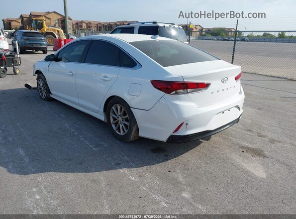 5NPD74LF4LH498733 2020 HYUNDAI ELANTRA White Հետևի ձախ