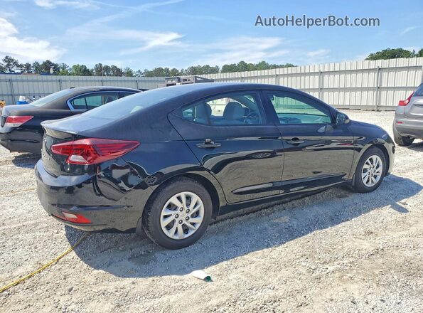 5NPD74LF4LH505387 2020 HYUNDAI ELANTRA Black Trasero derecho