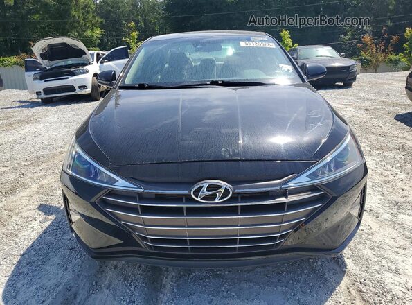 5NPD74LF4LH505387 2020 HYUNDAI ELANTRA Black Vista frontal