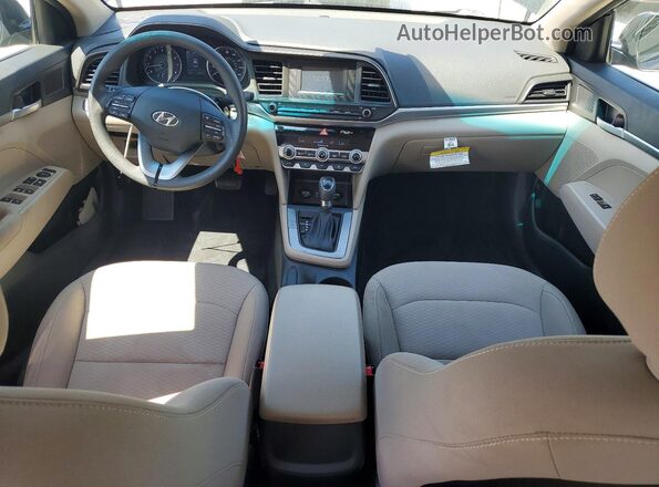 5NPD74LF4LH505387 2020 HYUNDAI ELANTRA Black Vista del salpicadero