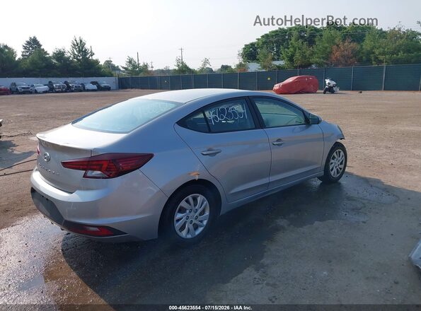 5NPD74LF4LH551317 2020 HYUNDAI ELANTRA Silver უკანა მარჯვენა