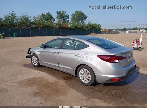 5NPD74LF4LH551317 2020 HYUNDAI ELANTRA Silver უკანა მარცხენა