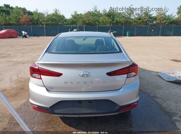5NPD74LF4LH551317 2020 HYUNDAI ELANTRA Silver 