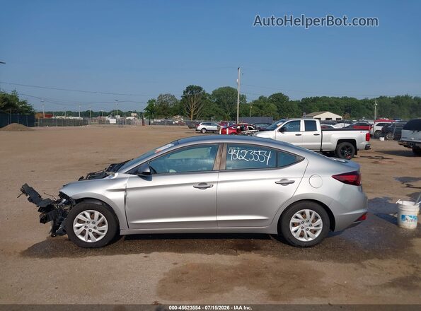 5NPD74LF4LH551317 2020 HYUNDAI ELANTRA Silver 