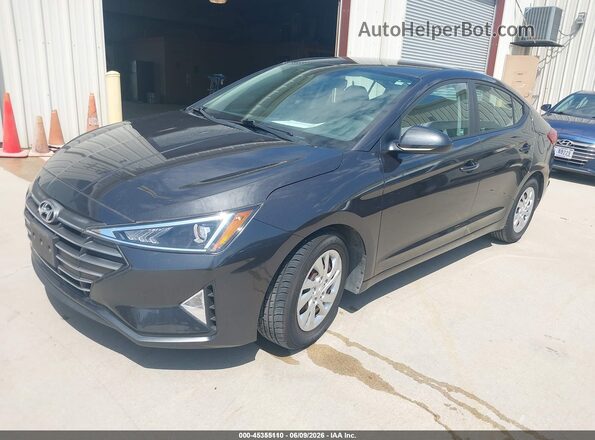 5NPD74LF4LH600998 2020 HYUNDAI ELANTRA Серый Передняя левая четверть