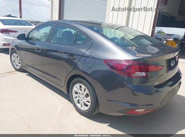 5NPD74LF4LH600998 2020 HYUNDAI ELANTRA Серый Задняя левая четверть