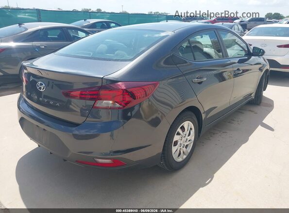 5NPD74LF4LH600998 2020 HYUNDAI ELANTRA Серый Задняя правая четверть