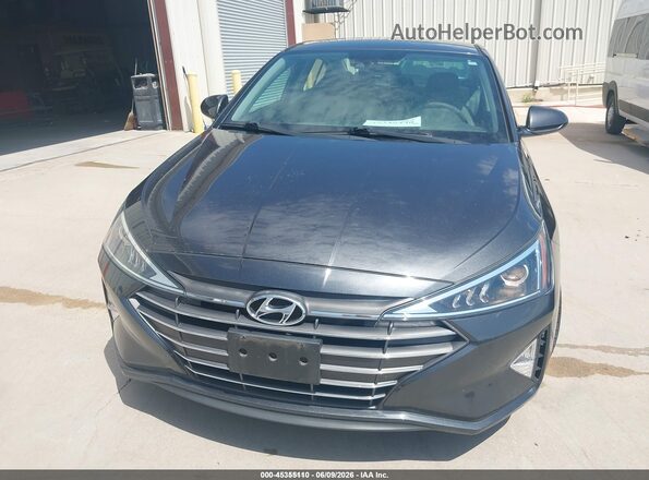 5NPD74LF4LH600998 2020 HYUNDAI ELANTRA Серый Вид щитка приборов