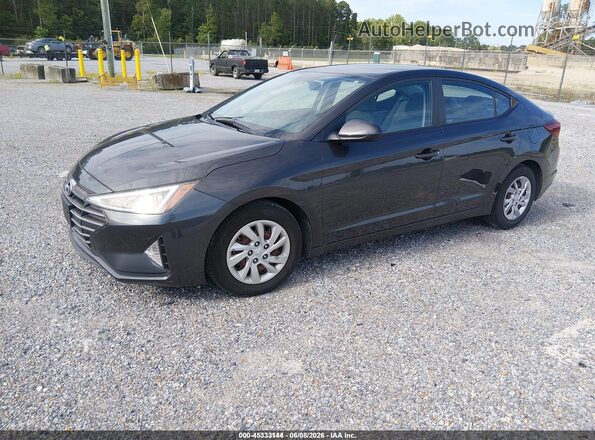 5NPD74LF4LH602234 2020 HYUNDAI ELANTRA Black Передня ліва чверть