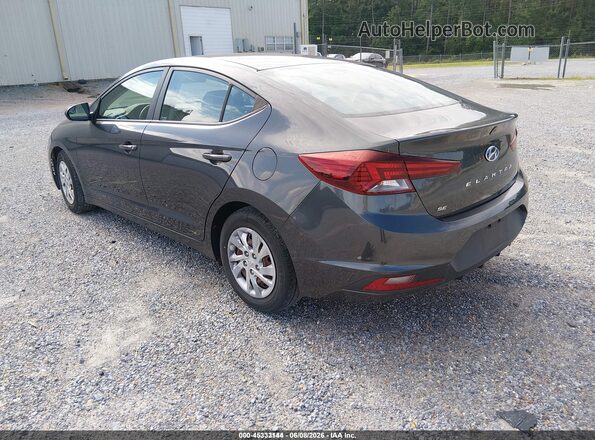 5NPD74LF4LH602234 2020 HYUNDAI ELANTRA Black Задня ліва чверть