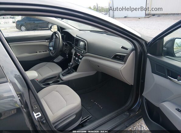 5NPD74LF4LH602234 2020 HYUNDAI ELANTRA Black Вид салону спереду