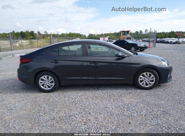 5NPD74LF4LH602234 2020 HYUNDAI ELANTRA Black Вид задньої частини салону
