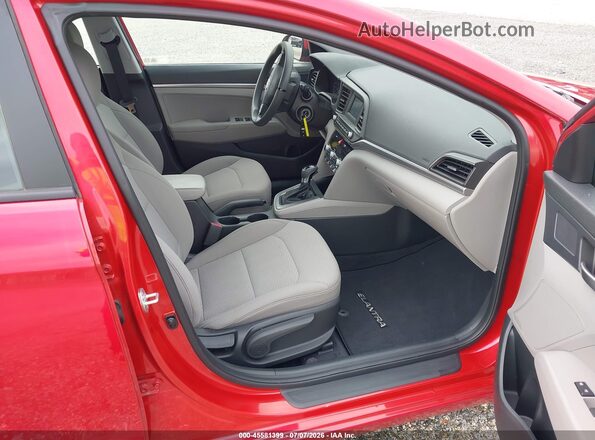 5NPD74LF4LH602492 2020 HYUNDAI ELANTRA Red Vista interior delantera