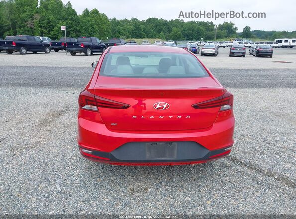 5NPD74LF4LH602492 2020 HYUNDAI ELANTRA Red 