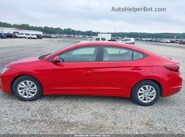 5NPD74LF4LH602492 2020 HYUNDAI ELANTRA Red 