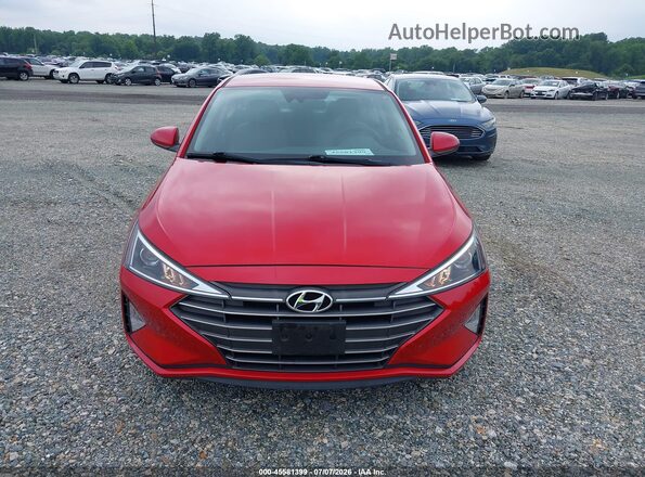 5NPD74LF4LH602492 2020 HYUNDAI ELANTRA Red 