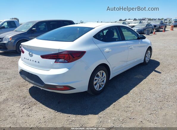 5NPD74LF4LH602914 2020 HYUNDAI ELANTRA White Trasero derecho
