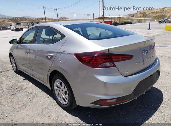 5NPD74LF4LH603240 2020 HYUNDAI ELANTRA Silver Հետևի ձախ
