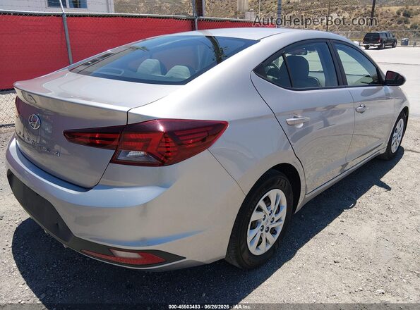 5NPD74LF4LH603240 2020 HYUNDAI ELANTRA Silver Հետևի աջ