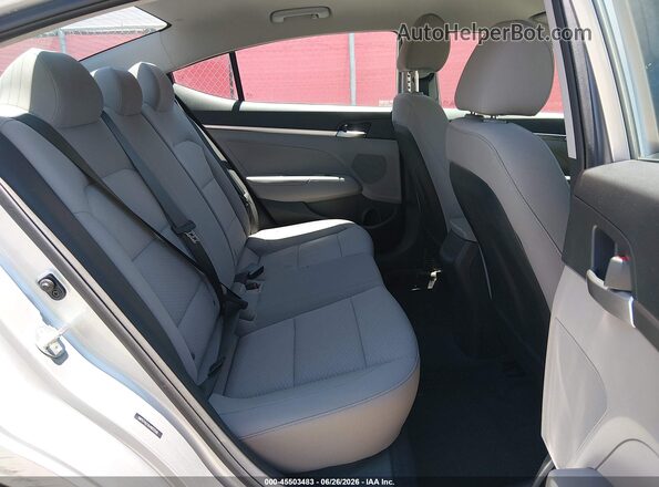 5NPD74LF4LH603240 2020 HYUNDAI ELANTRA Silver VIN կոդի պիտակի տեսք