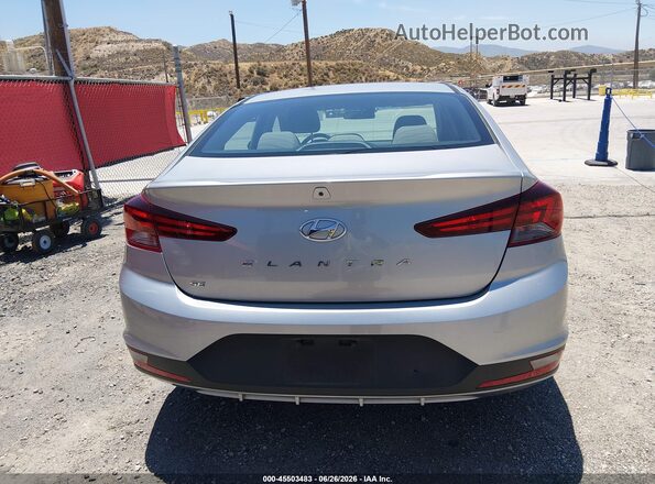 5NPD74LF4LH603240 2020 HYUNDAI ELANTRA Silver 