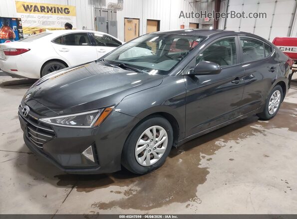 5NPD74LF4LH603738 2020 HYUNDAI ELANTRA Серый Передняя левая четверть