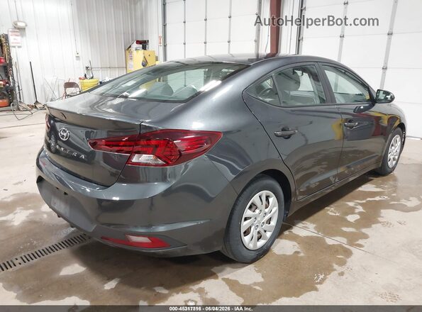 5NPD74LF4LH603738 2020 HYUNDAI ELANTRA Серый Задняя правая четверть
