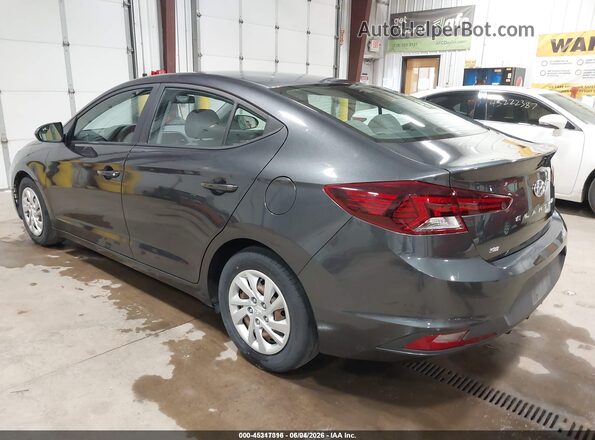 5NPD74LF4LH603738 2020 HYUNDAI ELANTRA Серый Задняя левая четверть