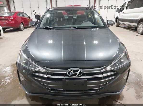5NPD74LF4LH603738 2020 HYUNDAI ELANTRA Серый Вид щитка приборов