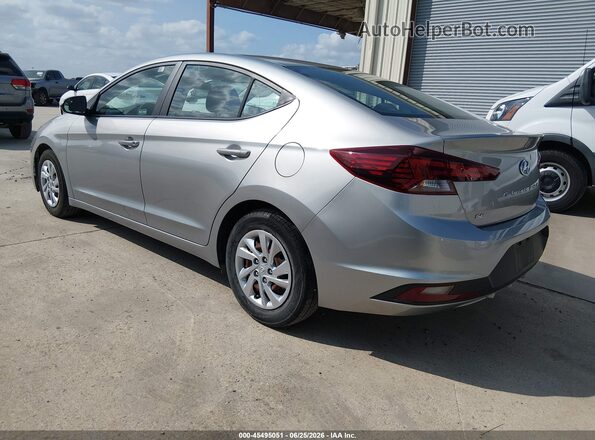 5NPD74LF4LH604095 2020 HYUNDAI ELANTRA Silver Trasero izquierdo