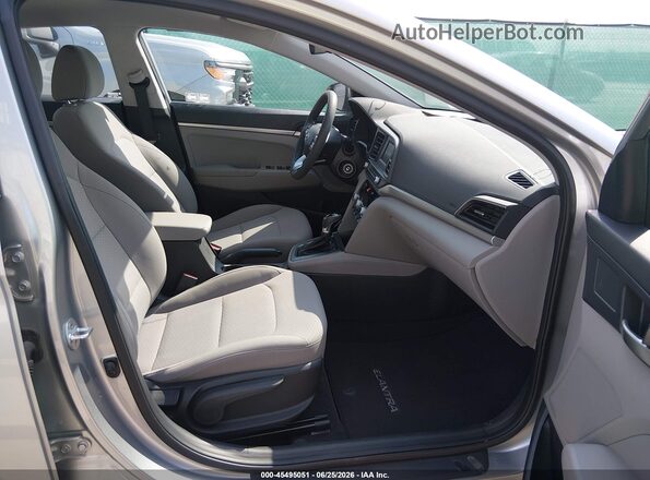 5NPD74LF4LH604095 2020 HYUNDAI ELANTRA Silver Vista interior delantera