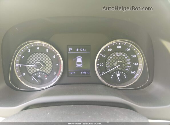 5NPD74LF4LH604095 2020 HYUNDAI ELANTRA Silver Vista de los asientos traseros