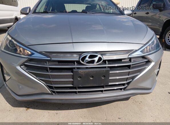 5NPD74LF4LH604095 2020 HYUNDAI ELANTRA Silver Vista frontal