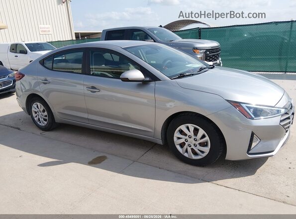 5NPD74LF4LH604095 2020 HYUNDAI ELANTRA Silver 